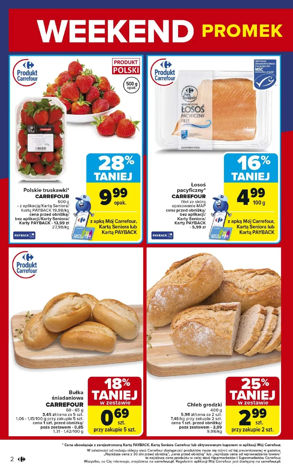 gazetka promocyjna Carrefour Weekend od czwartku - Strona 2