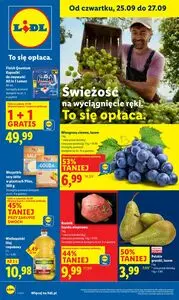 Gazetka promocyjna LIDL, ważna od 2025-09-25 do 2025-09-27.