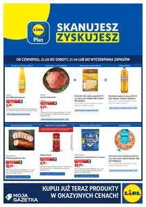 Gazetka promocyjna LIDL, ważna od 2025-09-25 do 2025-09-27.
