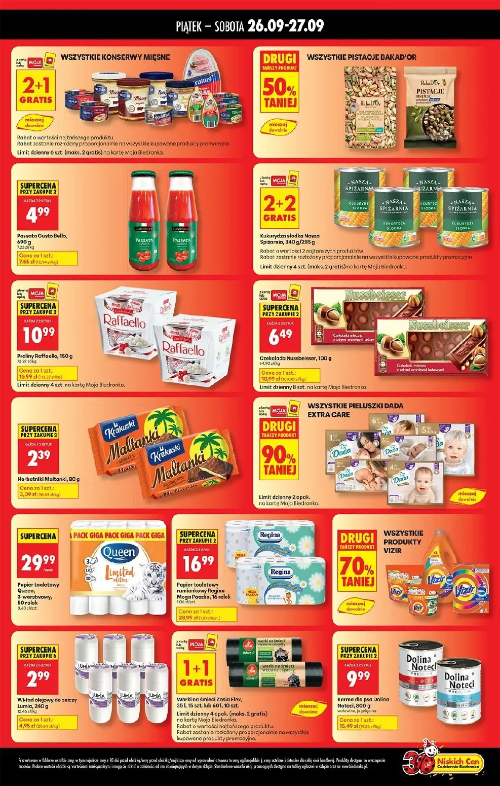 gazetka promocyjna Biedronka Tani weekend - Strona 2