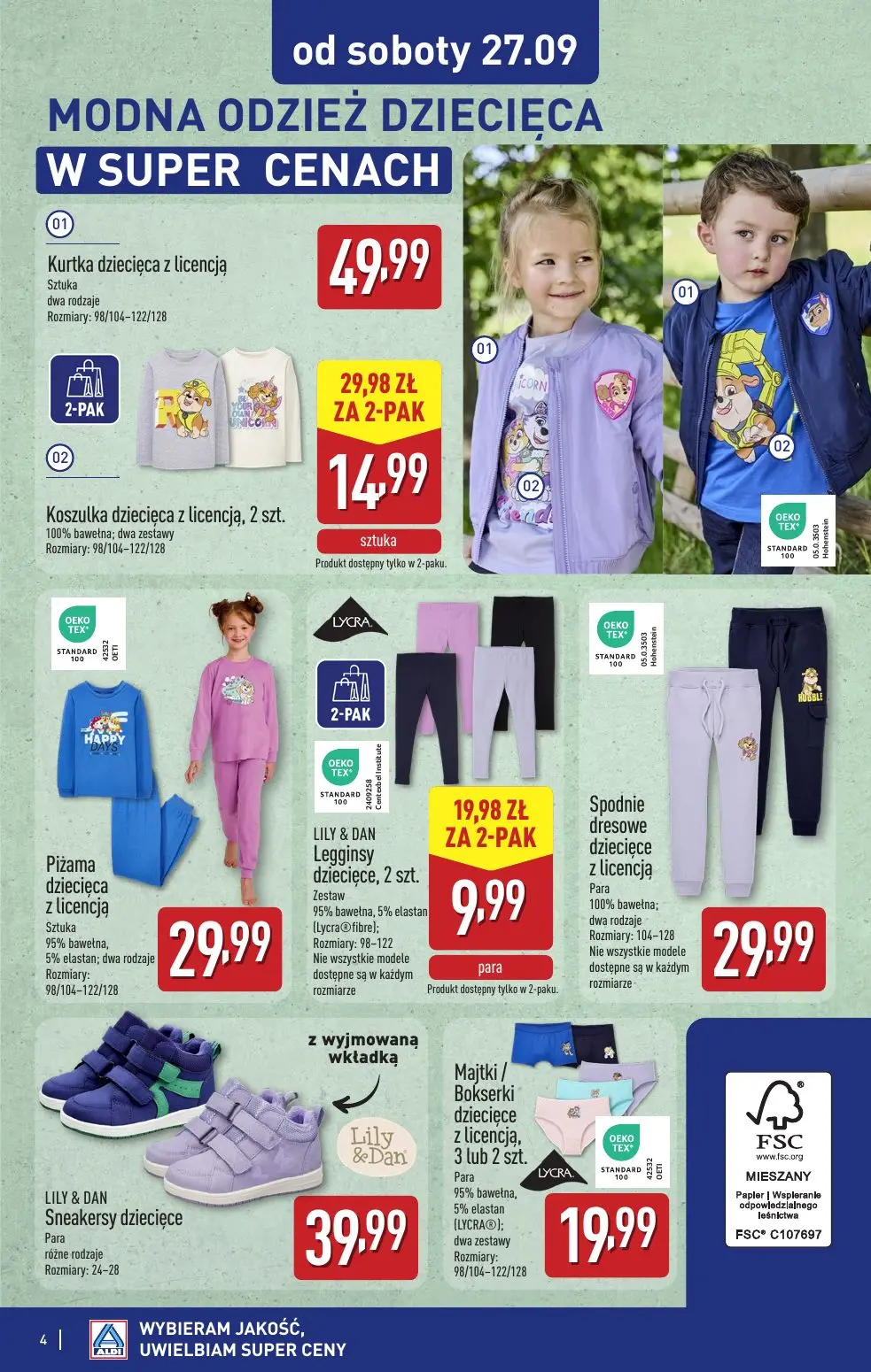 gazetka promocyjna ALDI Oferta od soboty - Strona 4