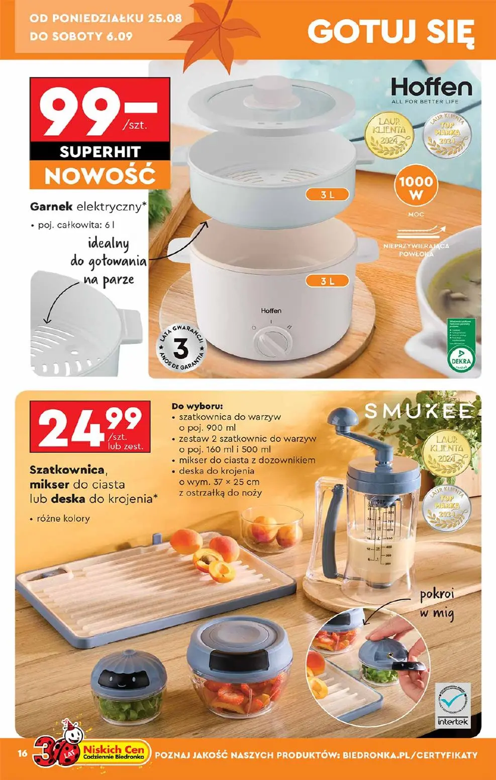 gazetka promocyjna Biedronka Hity i inspiracje Biedronki - Strona 16