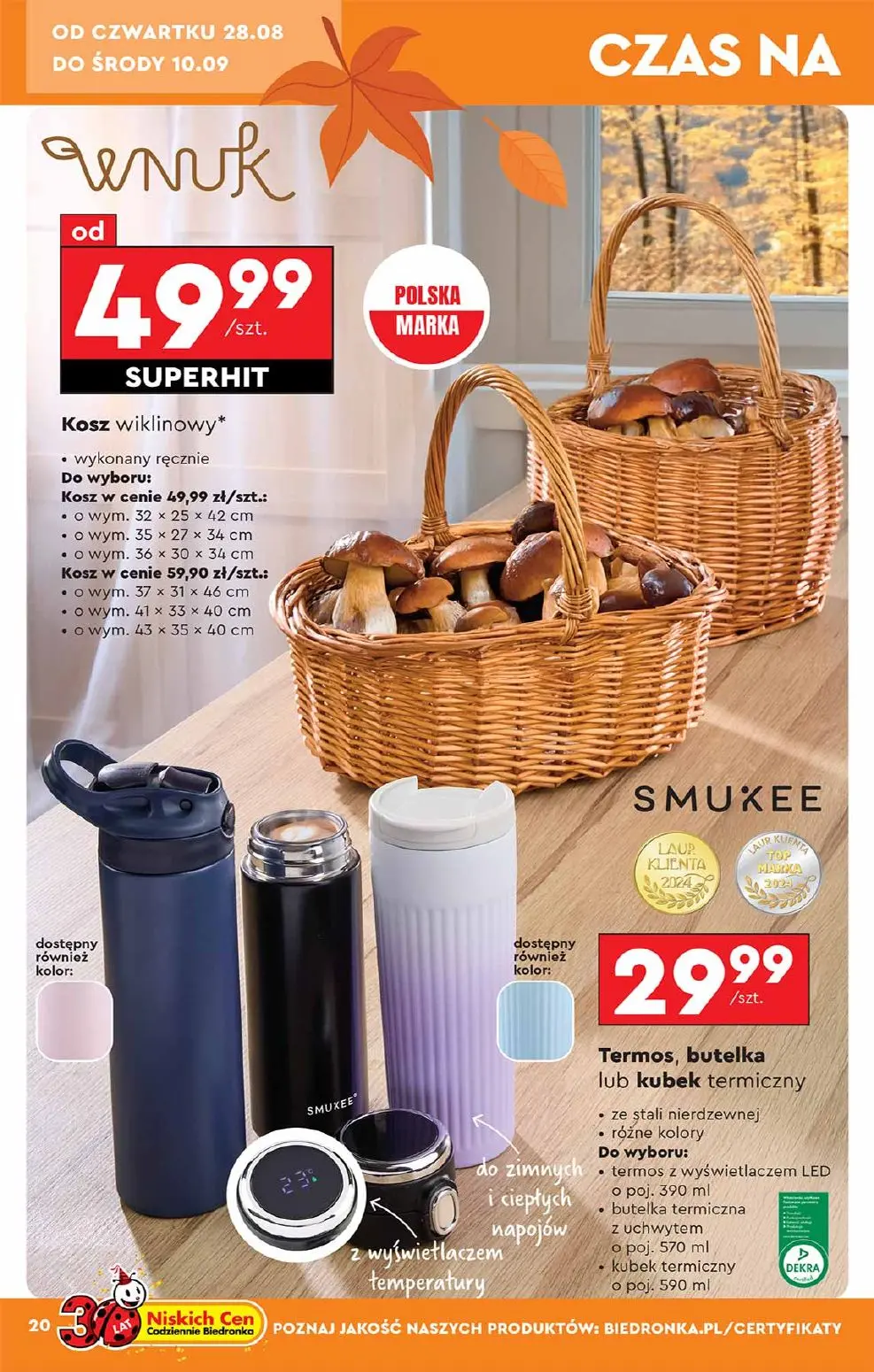 gazetka promocyjna Biedronka Hity i inspiracje Biedronki - Strona 20