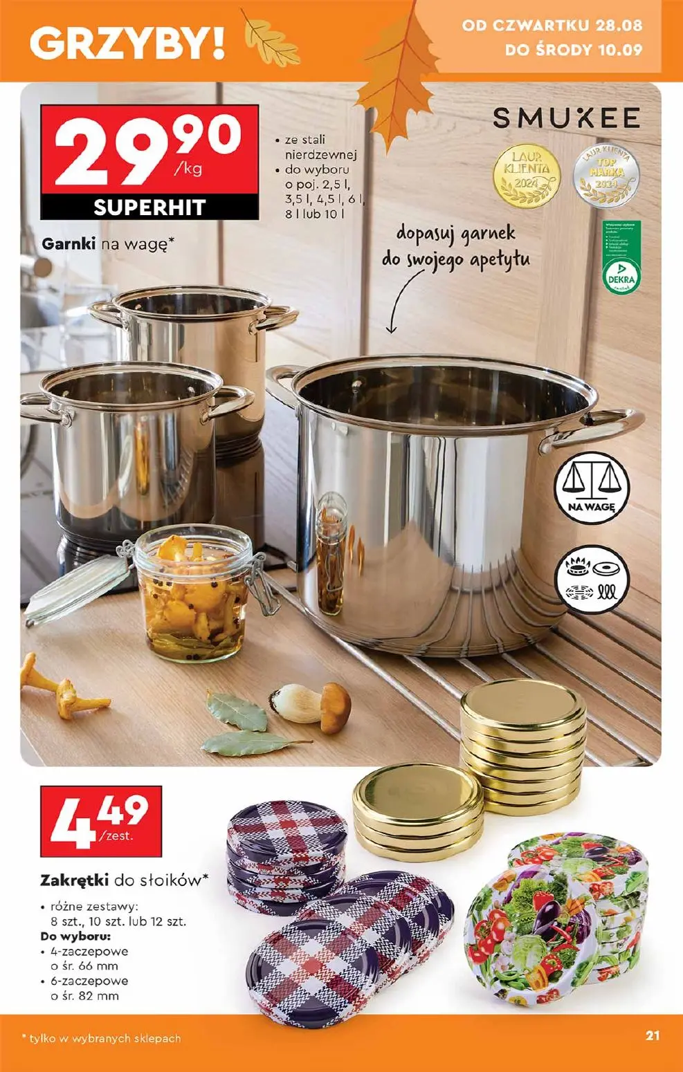 gazetka promocyjna Biedronka Hity i inspiracje Biedronki - Strona 21
