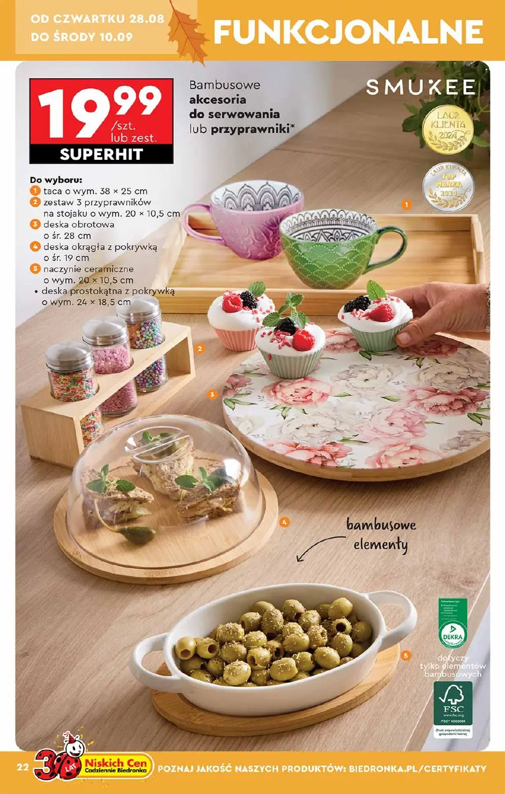 gazetka promocyjna Biedronka Hity i inspiracje Biedronki - Strona 22