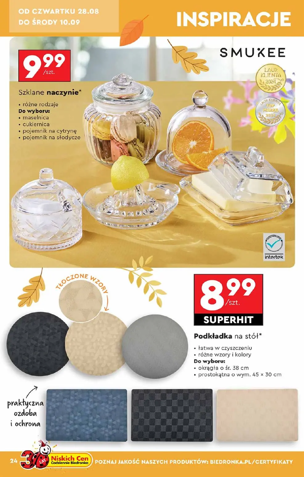 gazetka promocyjna Biedronka Hity i inspiracje Biedronki - Strona 24