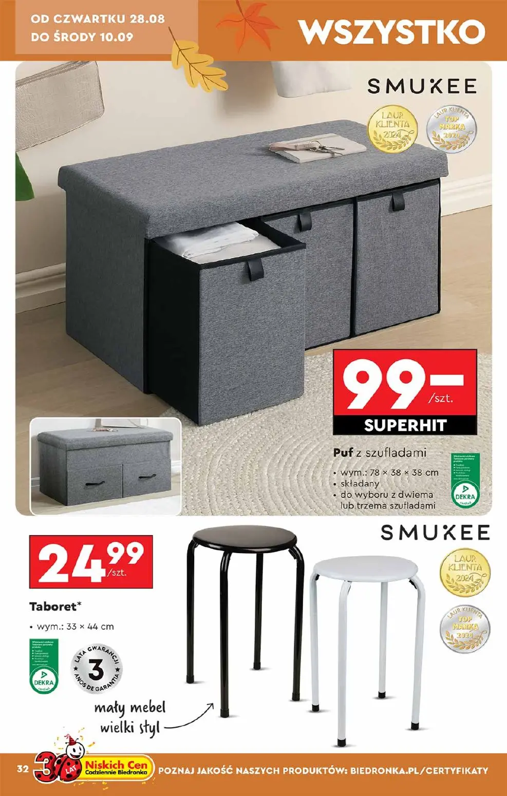 gazetka promocyjna Biedronka Hity i inspiracje Biedronki - Strona 32