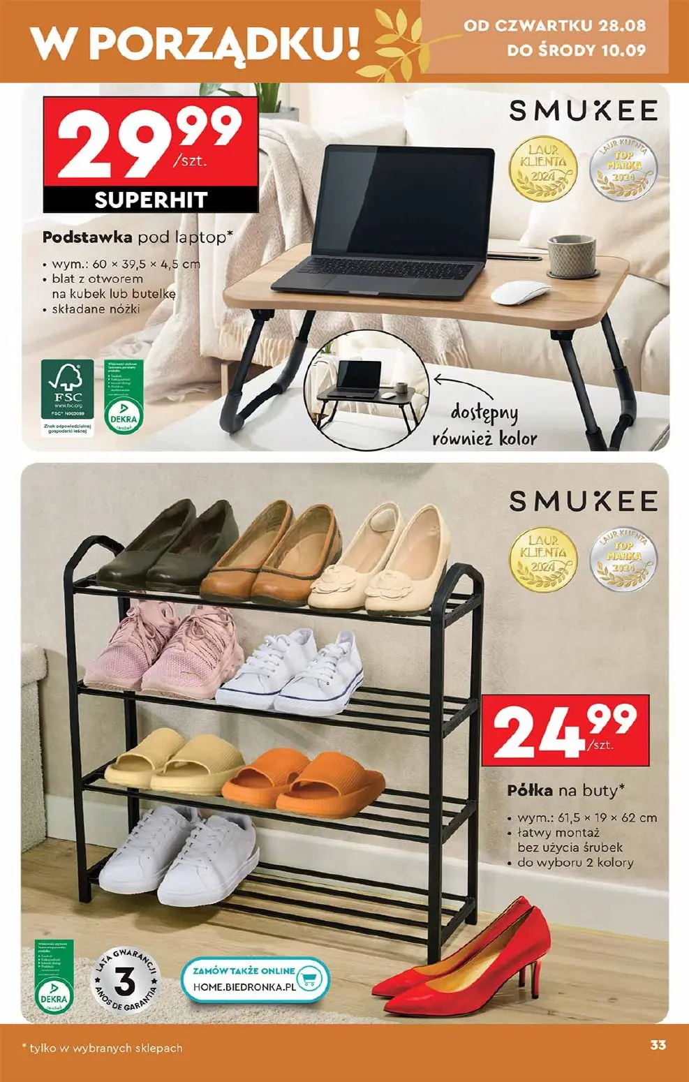 gazetka promocyjna Biedronka Hity i inspiracje Biedronki - Strona 33