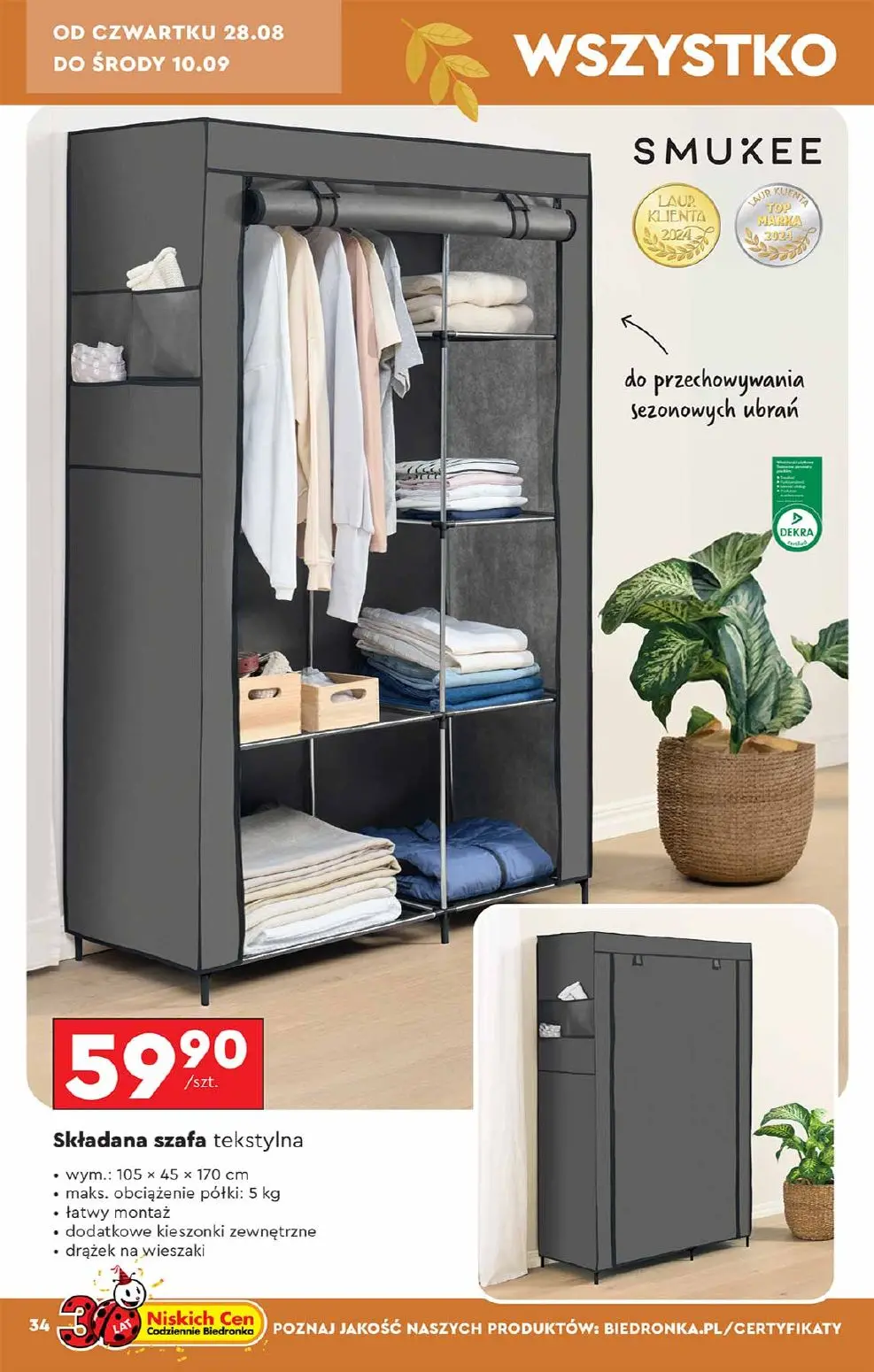 gazetka promocyjna Biedronka Hity i inspiracje Biedronki - Strona 34