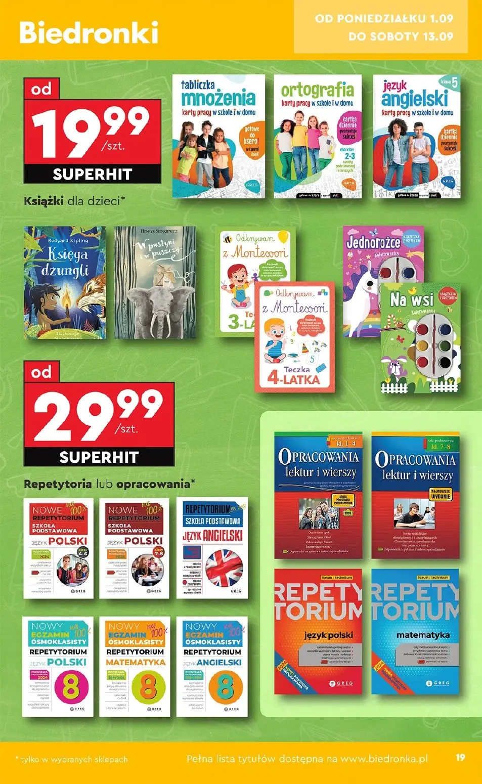 gazetka promocyjna Biedronka Hity i inspiracje Biedronki - Strona 21