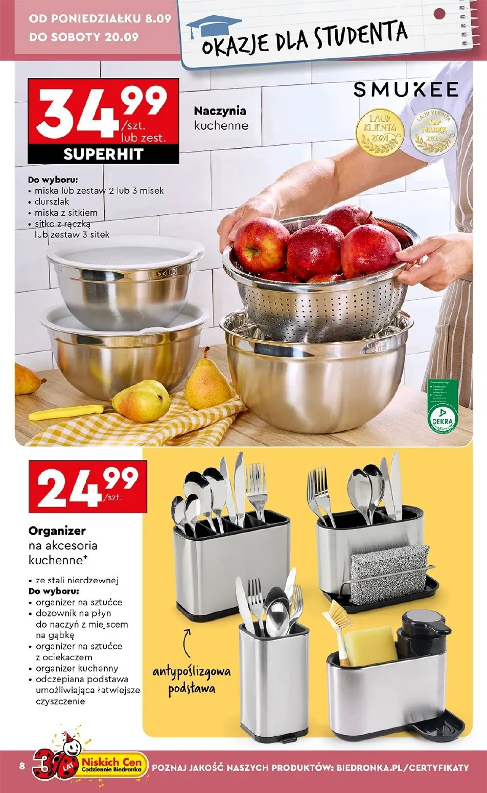 gazetka promocyjna Biedronka Hity i inspiracje Biedronki - Strona 10