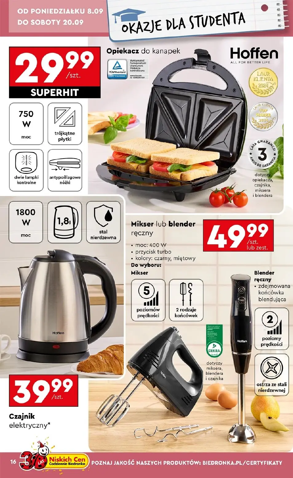 gazetka promocyjna Biedronka Hity i inspiracje Biedronki - Strona 18