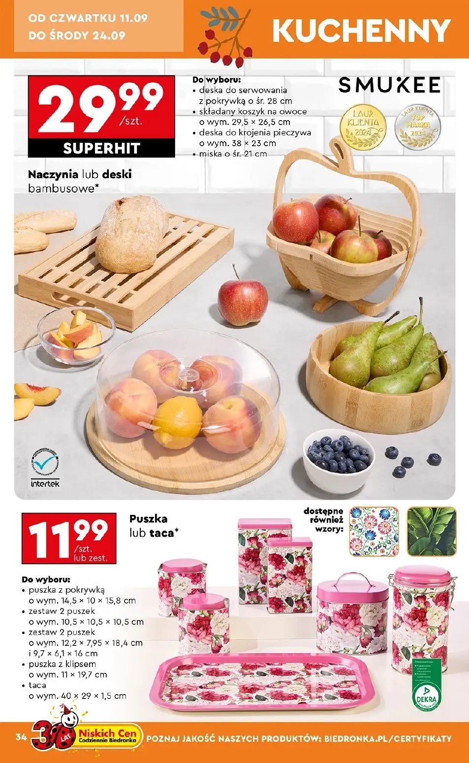 gazetka promocyjna Biedronka Hity i inspiracje Biedronki - Strona 36