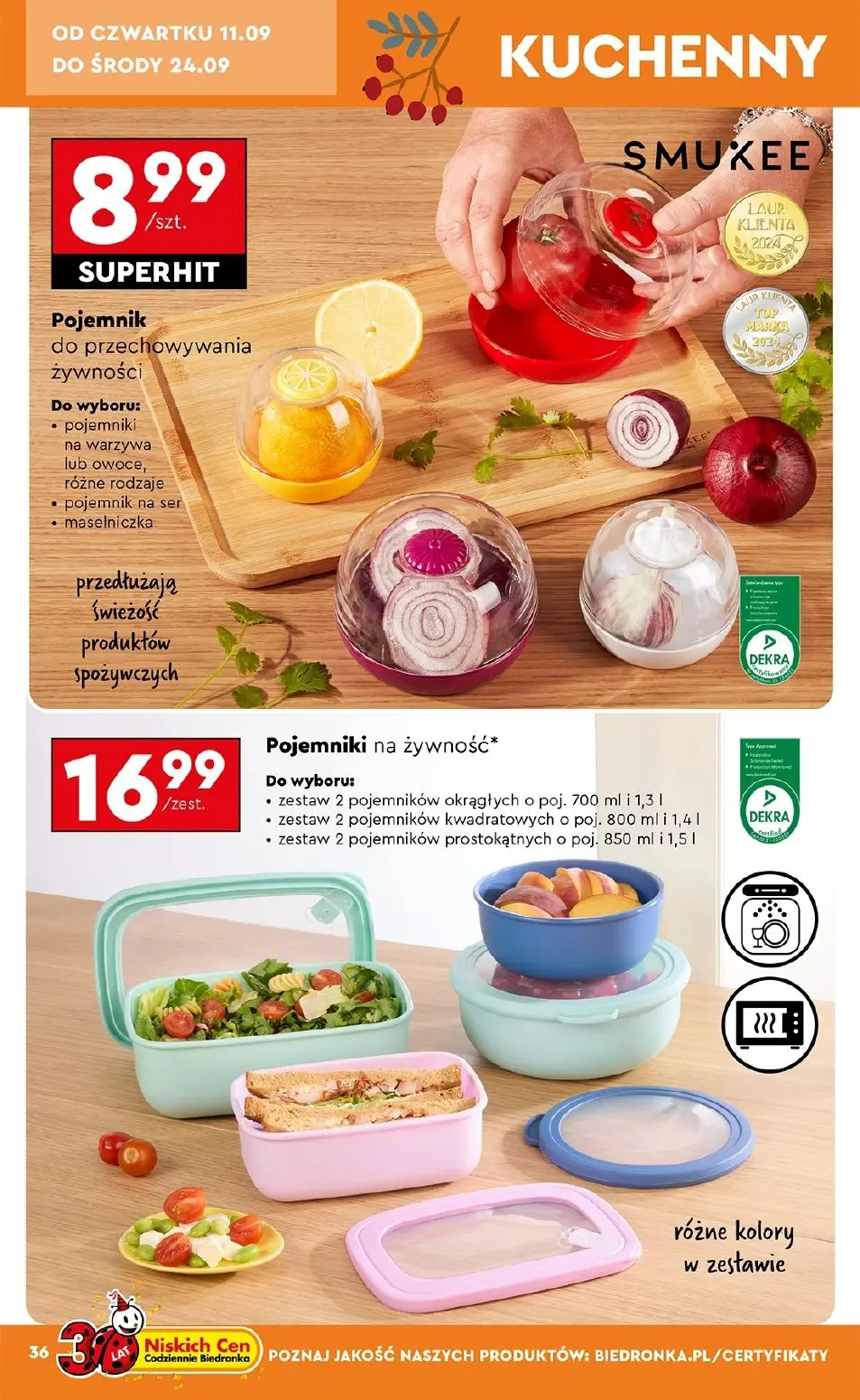 gazetka promocyjna Biedronka Hity i inspiracje Biedronki - Strona 38