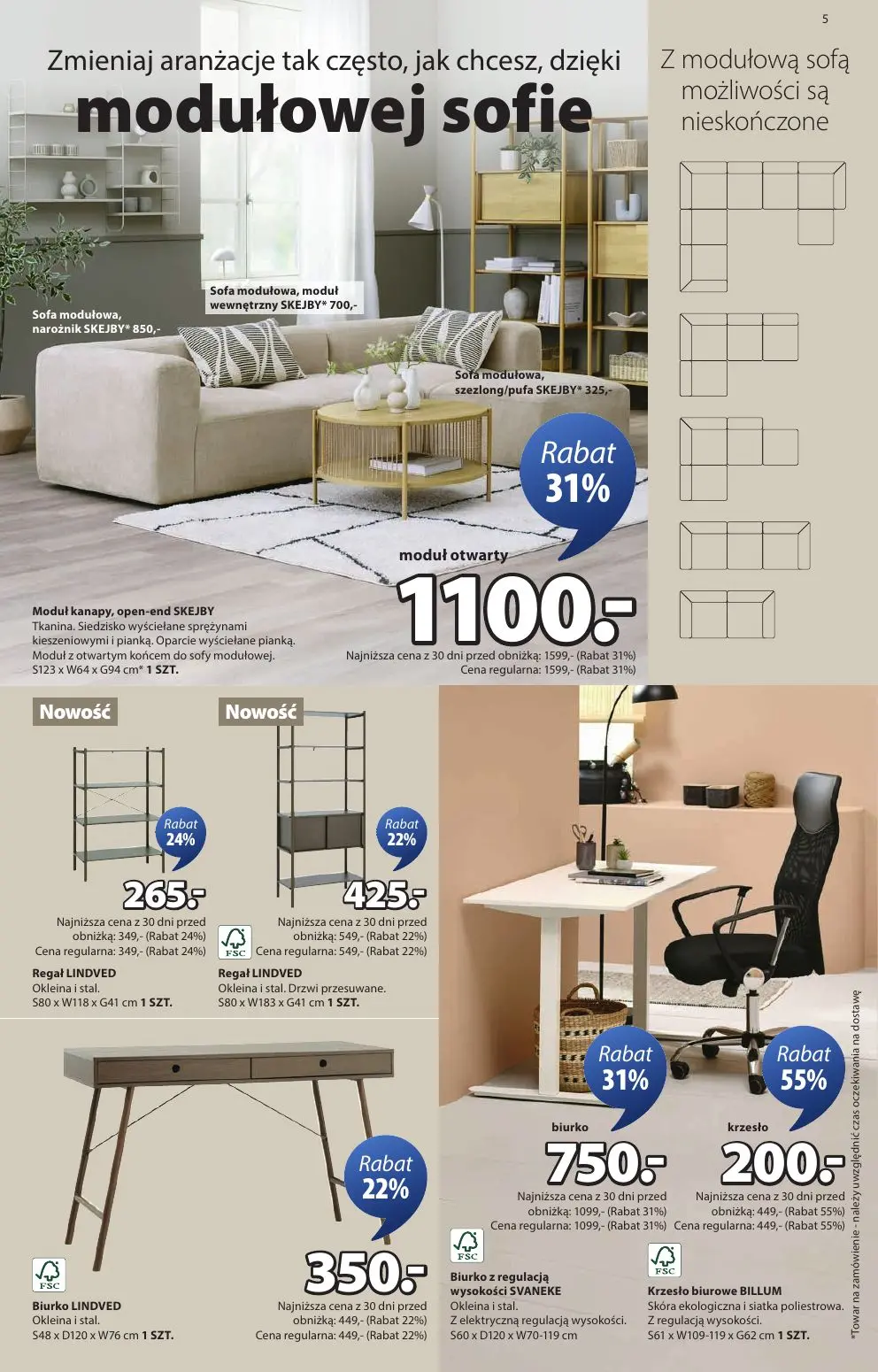 gazetka promocyjna JYSK Świetna oferta dla domu - Strona 5