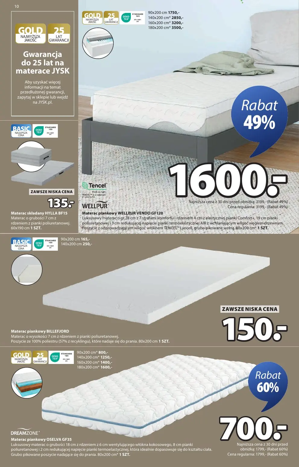 gazetka promocyjna JYSK Świetna oferta dla domu - Strona 10