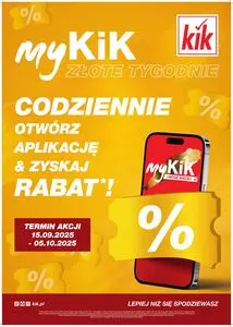 Gazetka promocyjna kik, ważna od 2025-09-15 do 2025-09-28.