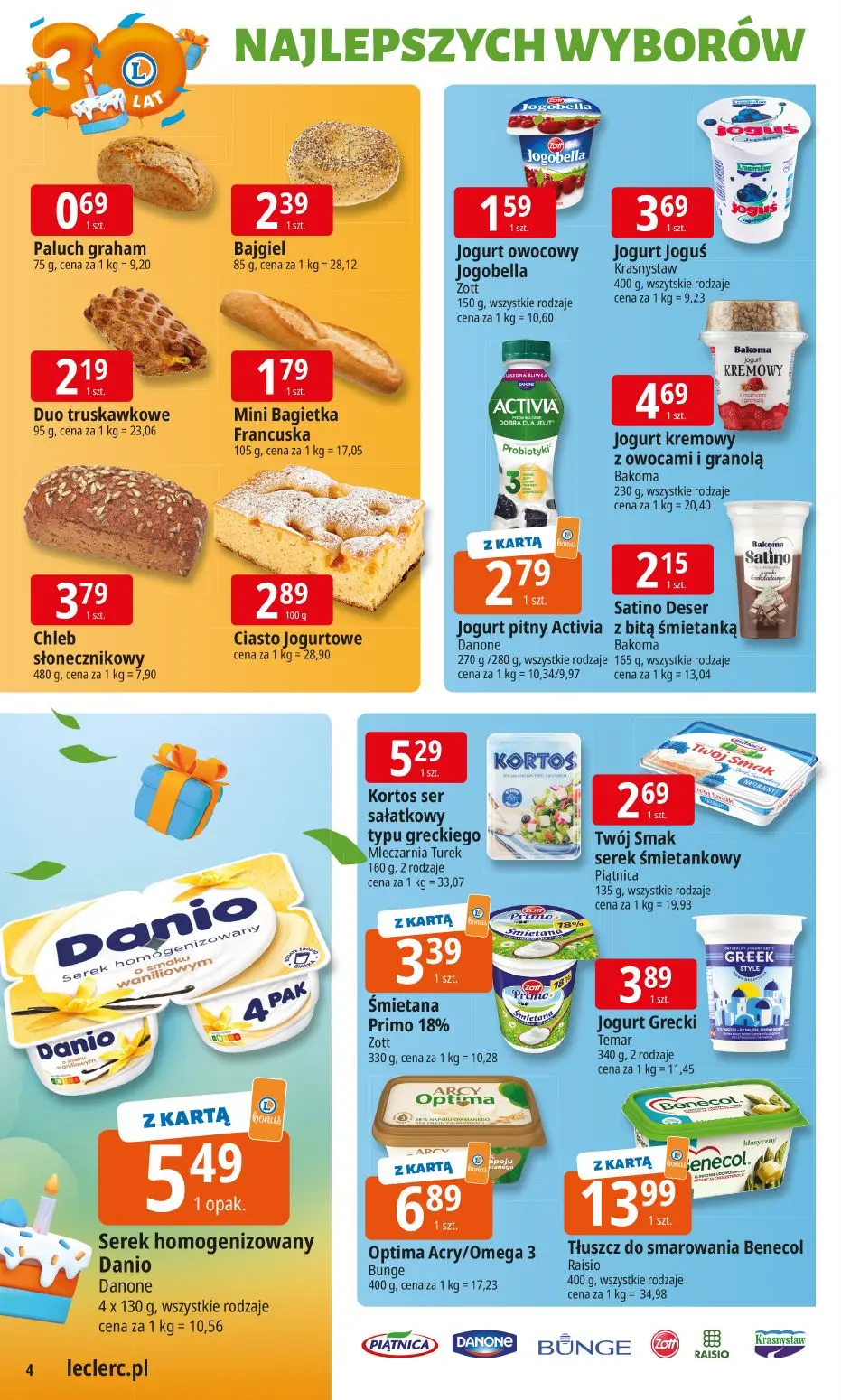 gazetka promocyjna E.Leclerc Najlepsze wybory - Strona 4