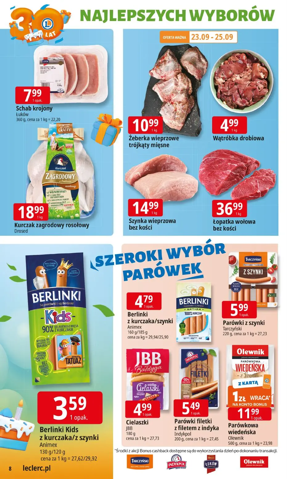 gazetka promocyjna E.Leclerc Najlepsze wybory - Strona 8