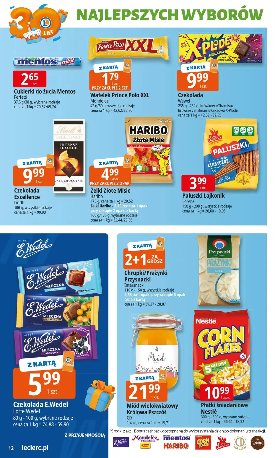 gazetka promocyjna E.Leclerc Najlepsze wybory - Strona 12