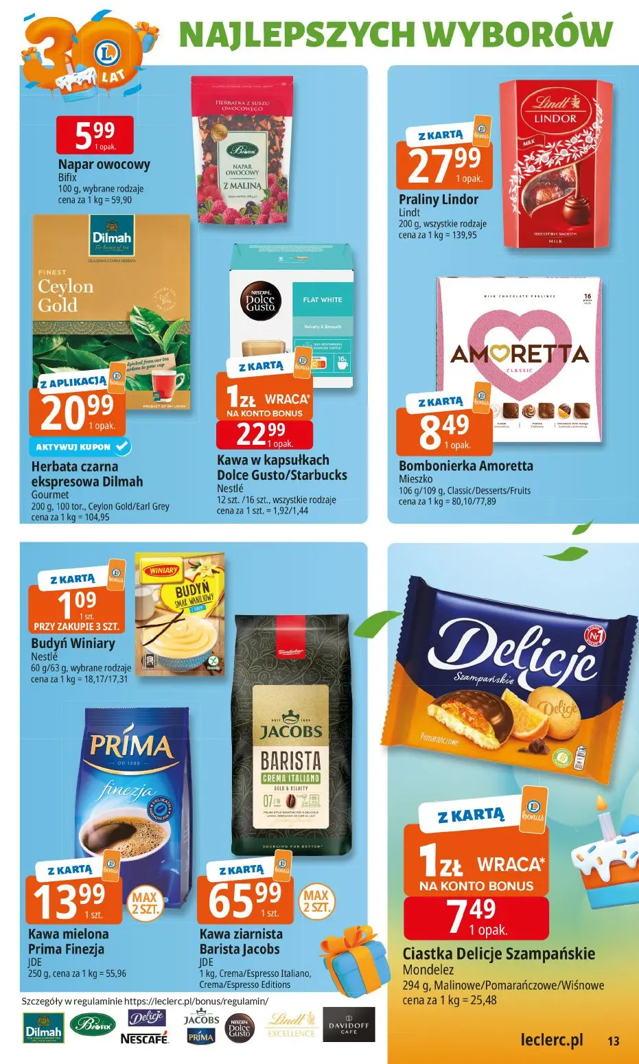 gazetka promocyjna E.Leclerc Najlepsze wybory - Strona 13