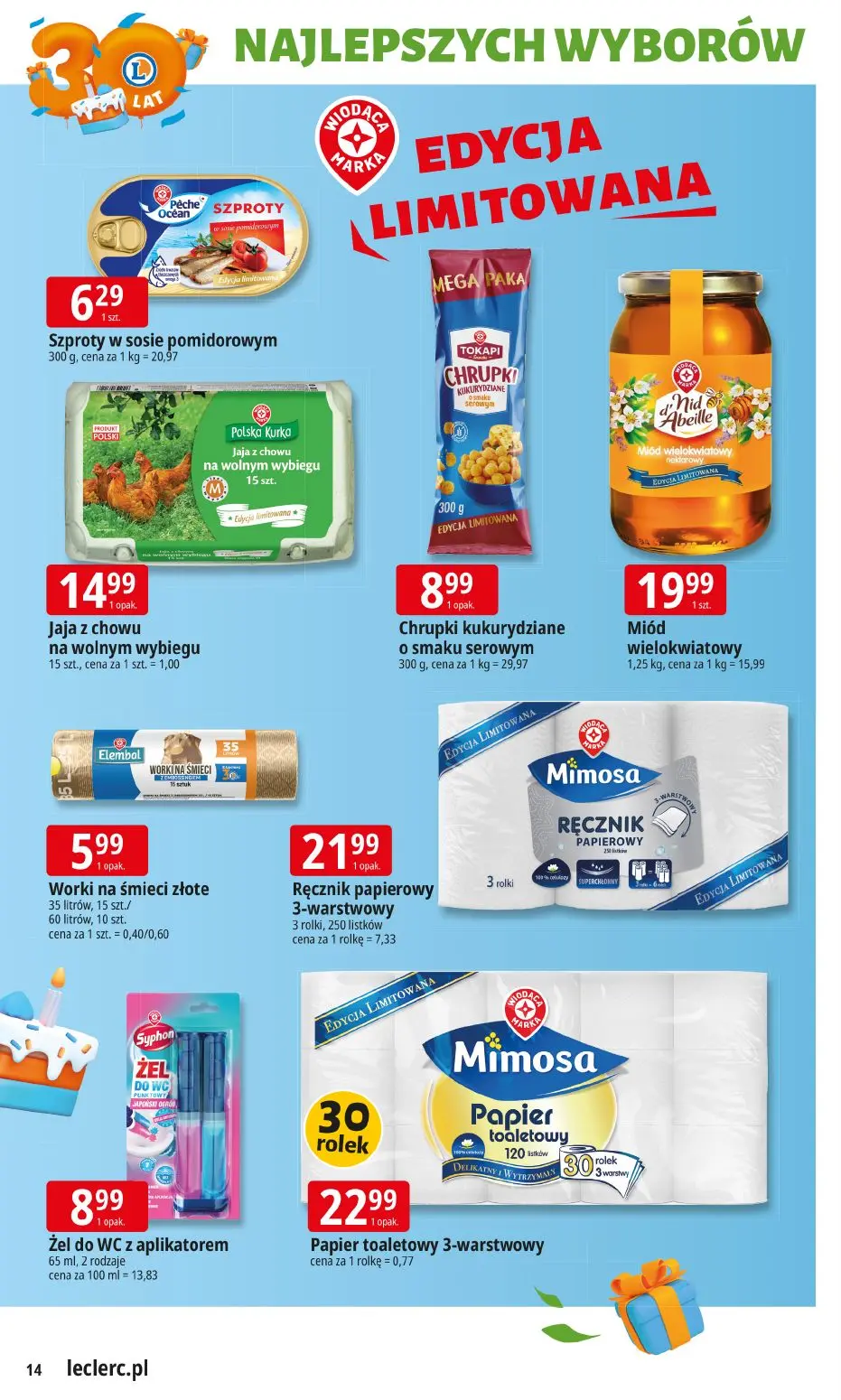 gazetka promocyjna E.Leclerc Najlepsze wybory - Strona 14