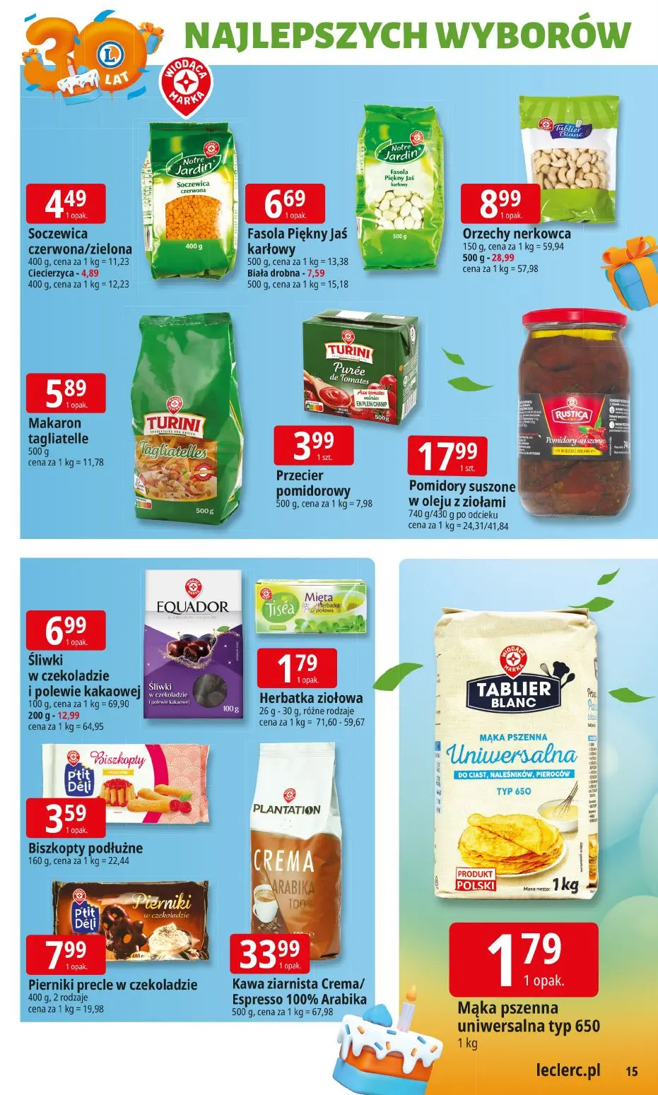 gazetka promocyjna E.Leclerc Najlepsze wybory - Strona 15
