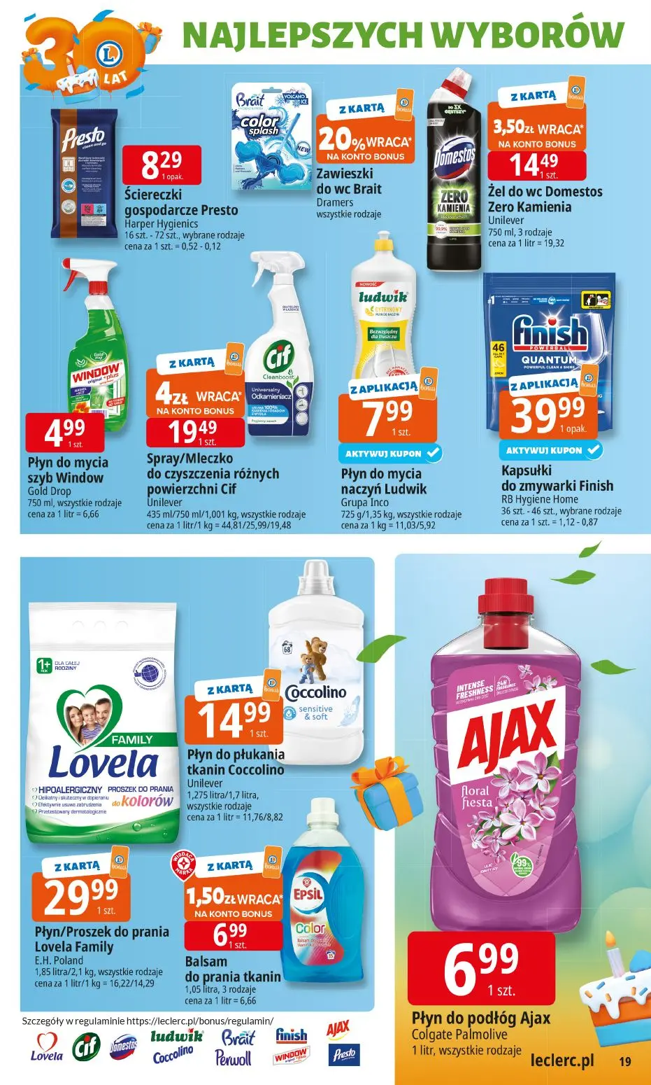 gazetka promocyjna E.Leclerc Najlepsze wybory - Strona 19