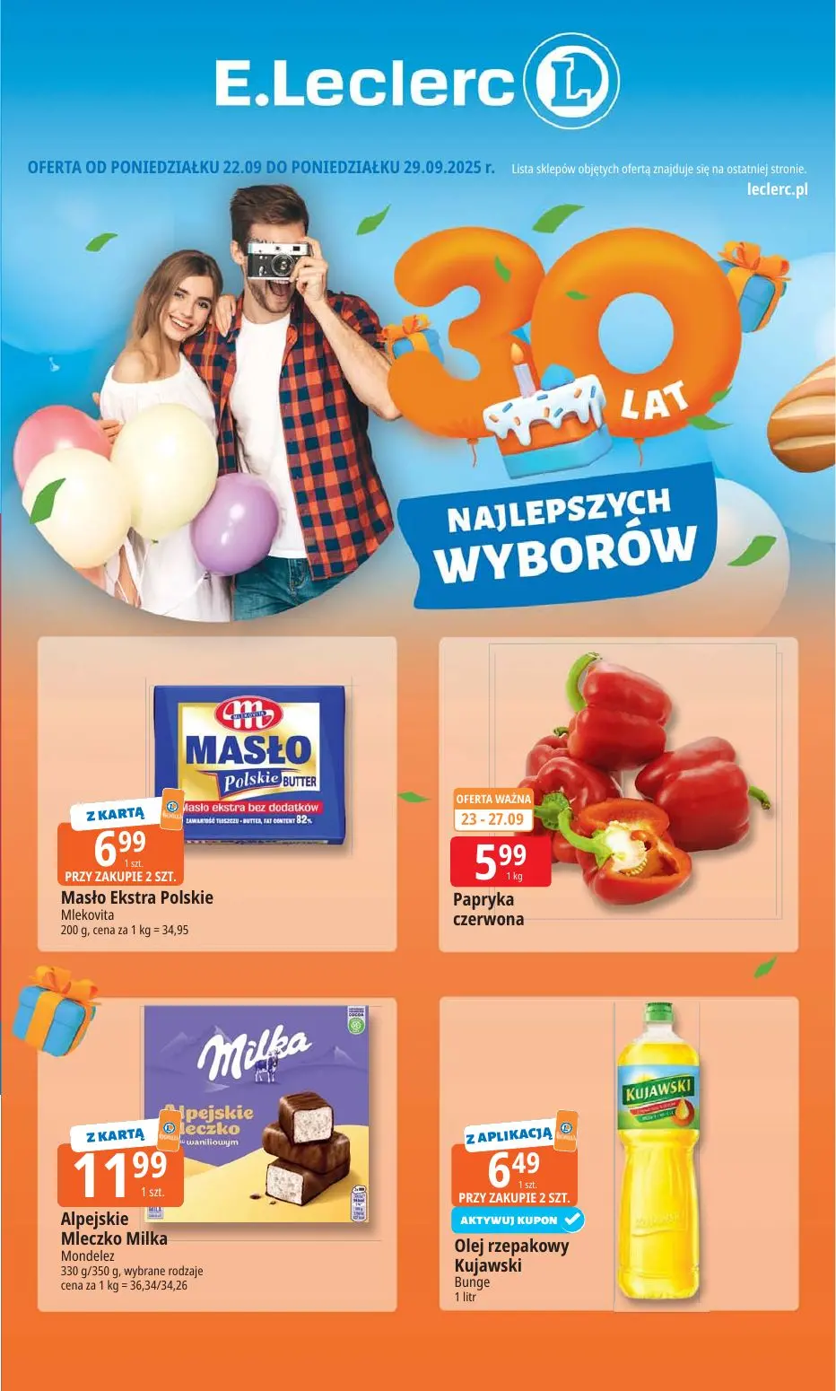 gazetka promocyjna E.Leclerc Najlepsze wybory - Strona 1