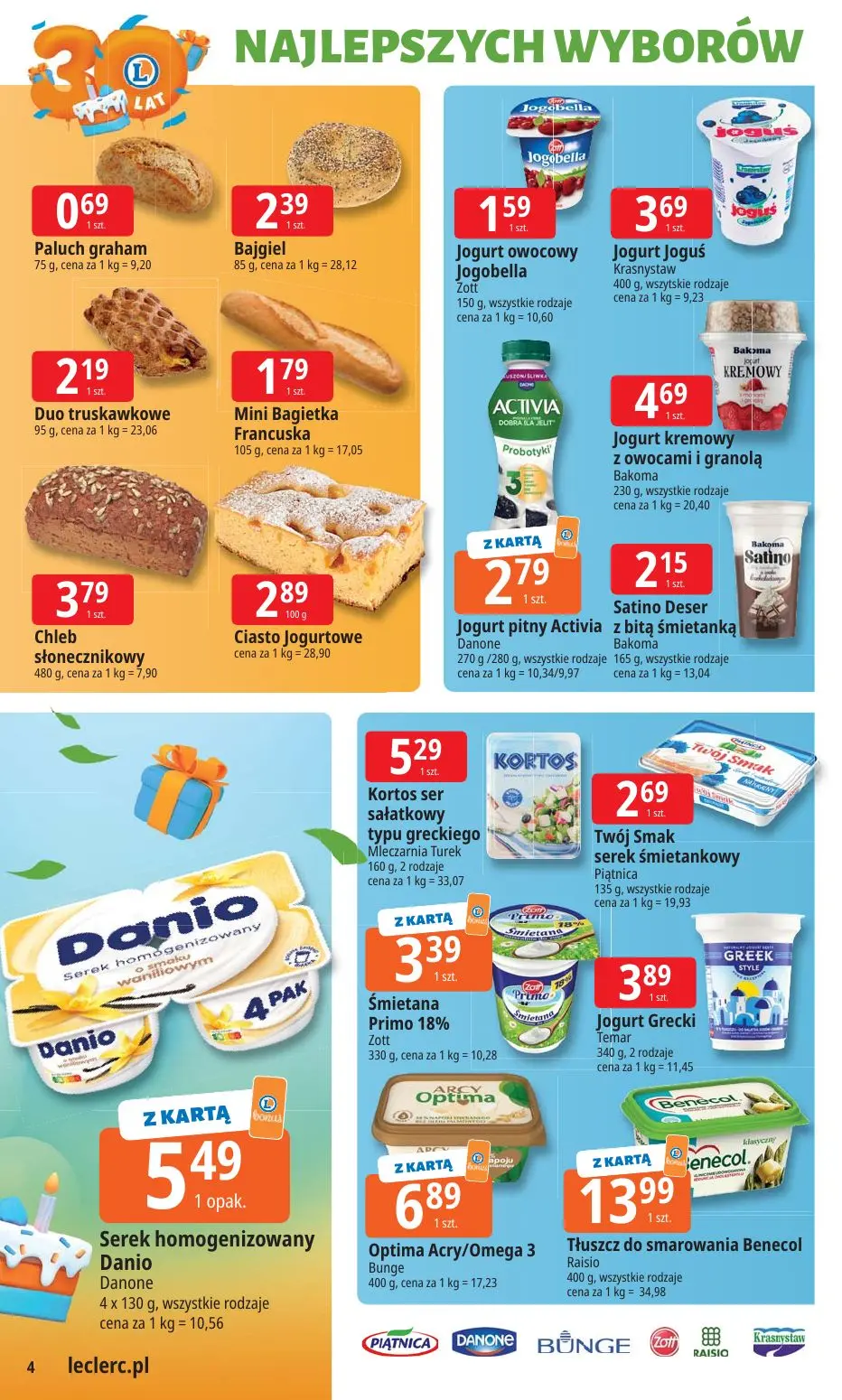 gazetka promocyjna E.Leclerc Najlepsze wybory - Strona 4
