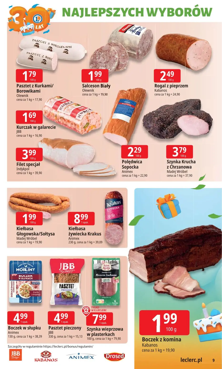 gazetka promocyjna E.Leclerc Najlepsze wybory - Strona 9