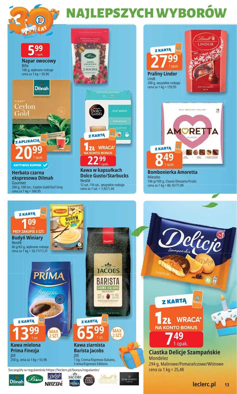 gazetka promocyjna E.Leclerc Najlepsze wybory - Strona 13