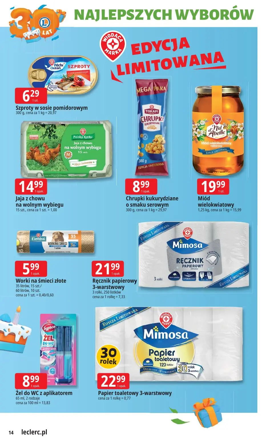gazetka promocyjna E.Leclerc Najlepsze wybory - Strona 14