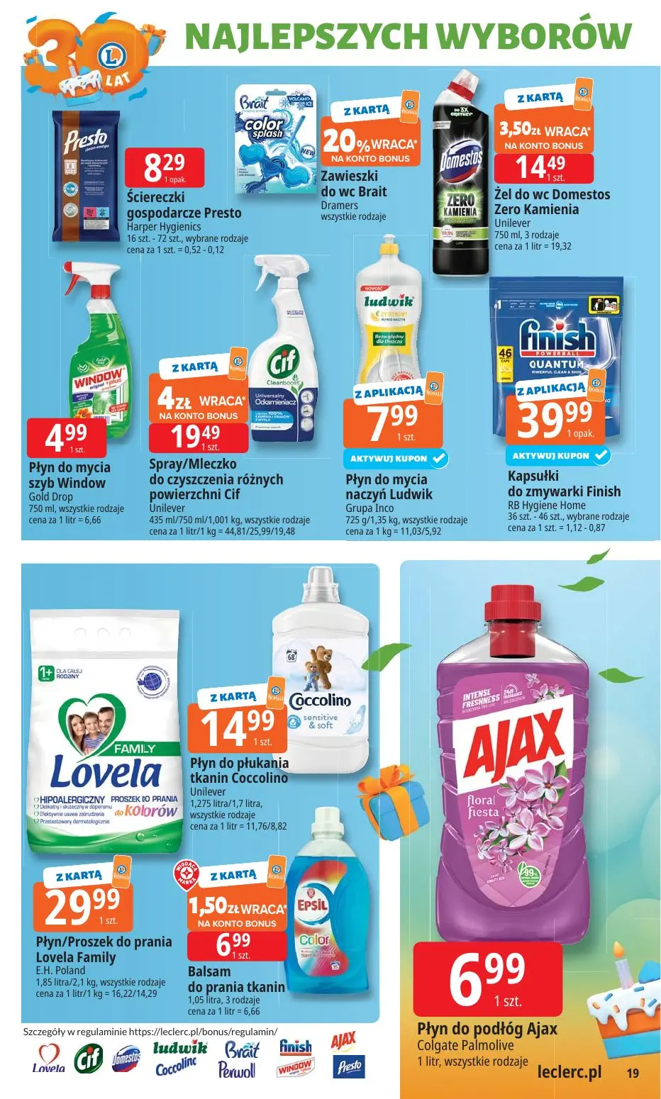 gazetka promocyjna E.Leclerc Najlepsze wybory - Strona 19