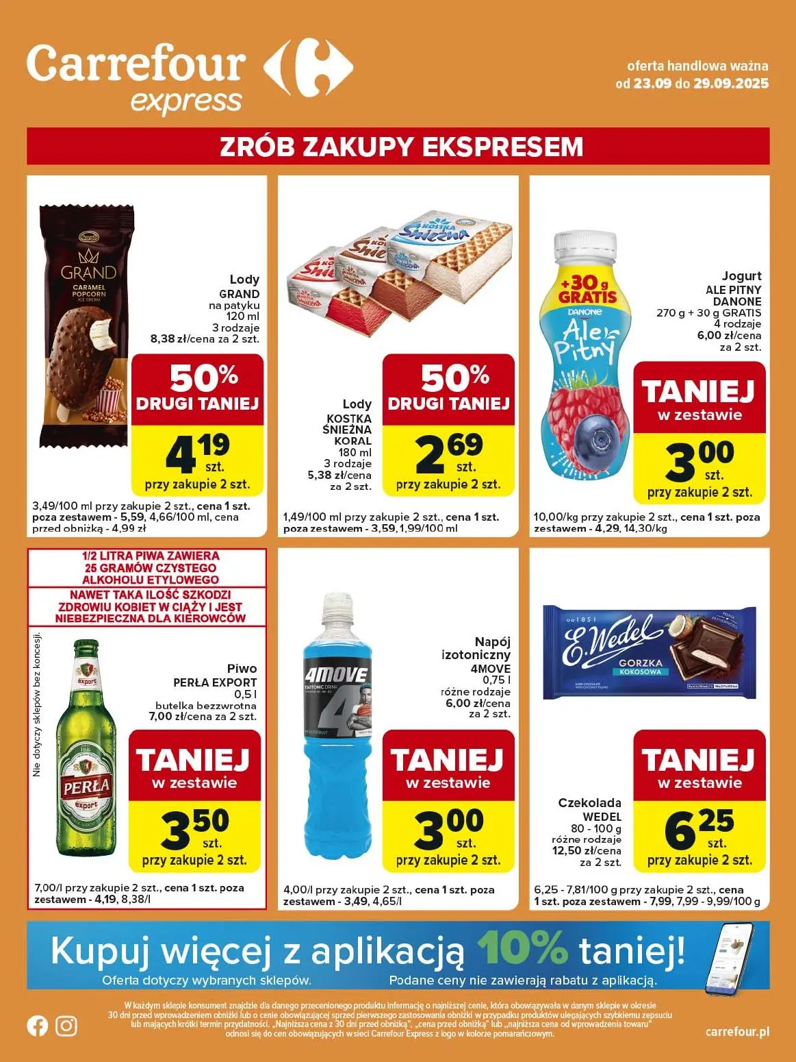 gazetka promocyjna Carrefour Express Zrób zakupy ekspresem - Strona 1