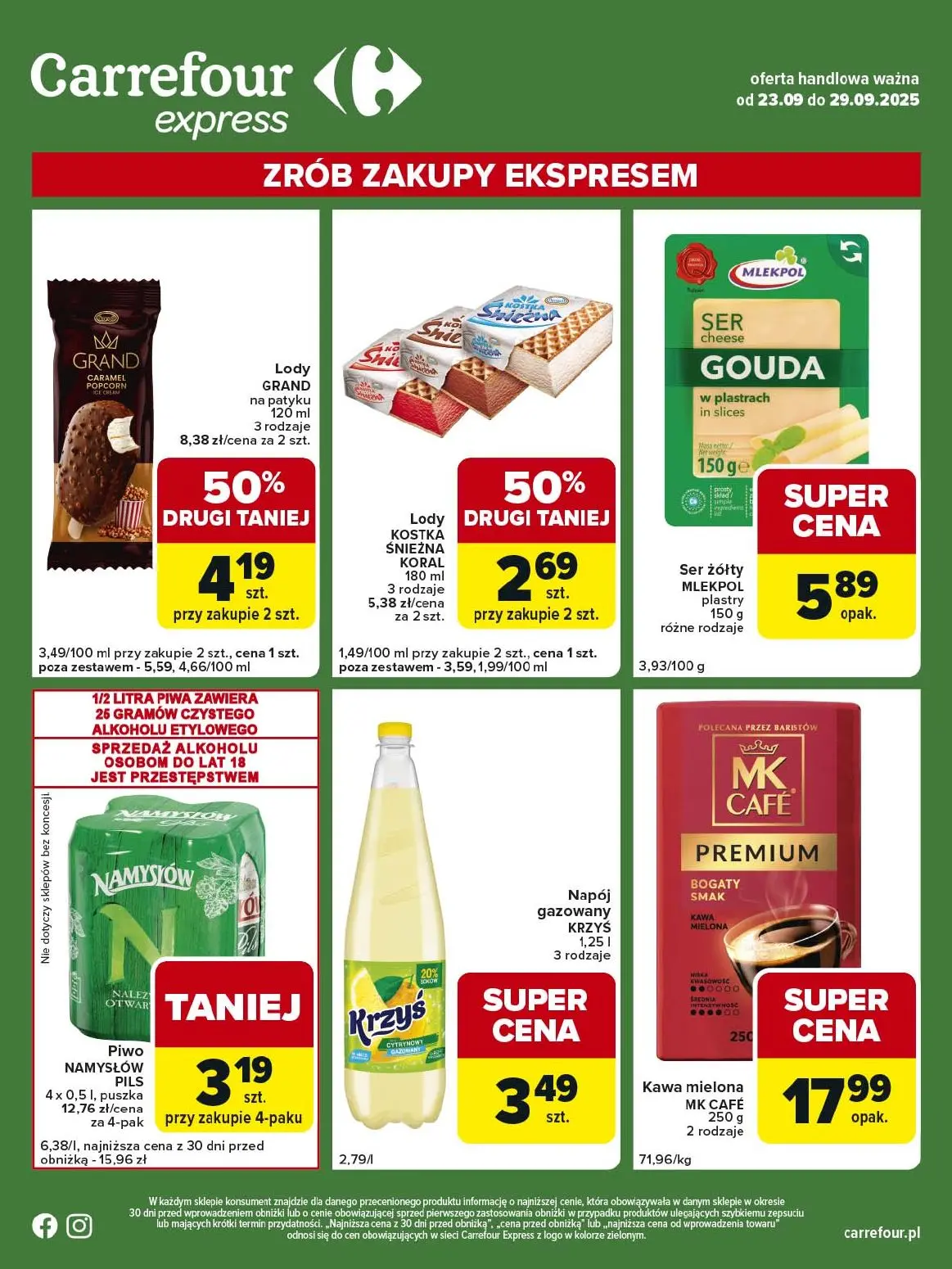 gazetka promocyjna Carrefour Express Zrób zakupy ekspresem - Strona 2