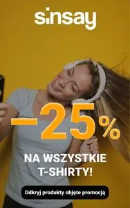 Gazetka promocyjna Sinsay, ważna od 2025-09-23 do 2025-09-29.