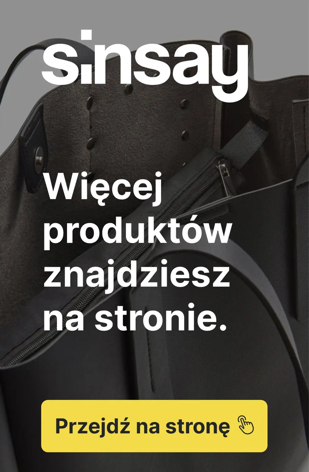 gazetka promocyjna Sinsay 🟤 Torby i plecaki damskie 🛍️👜 - Strona 14