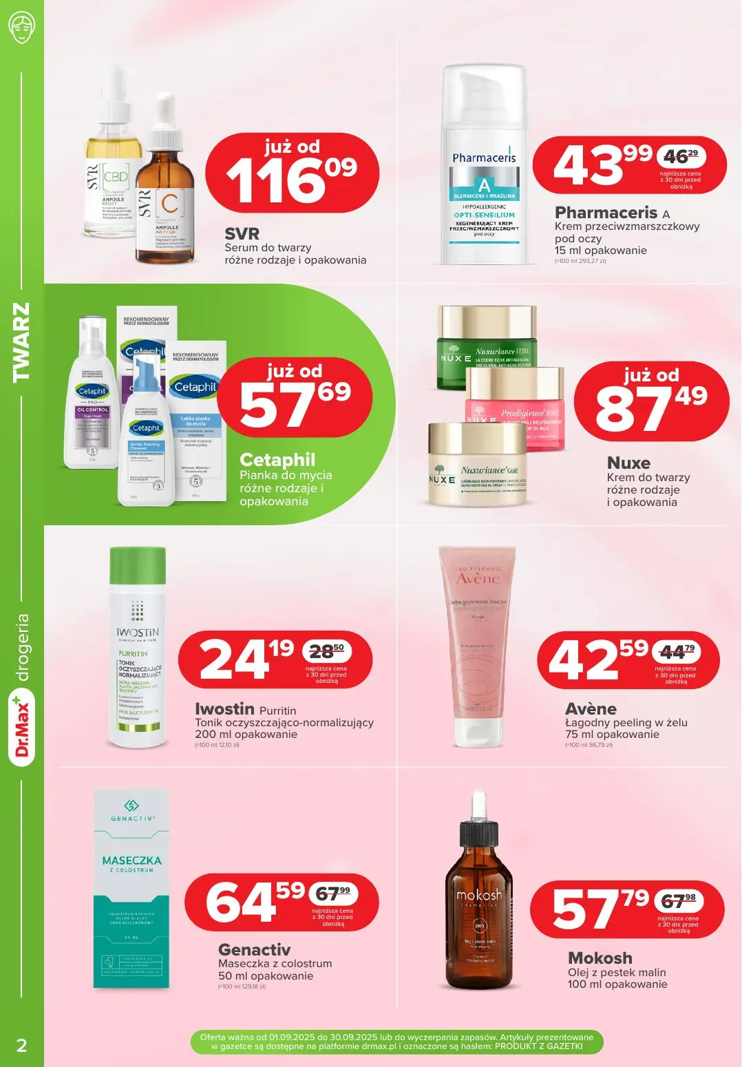 gazetka promocyjna Dr.Max Drogeria MAXymalne PROMOCJE urodzinowe! - Strona 2