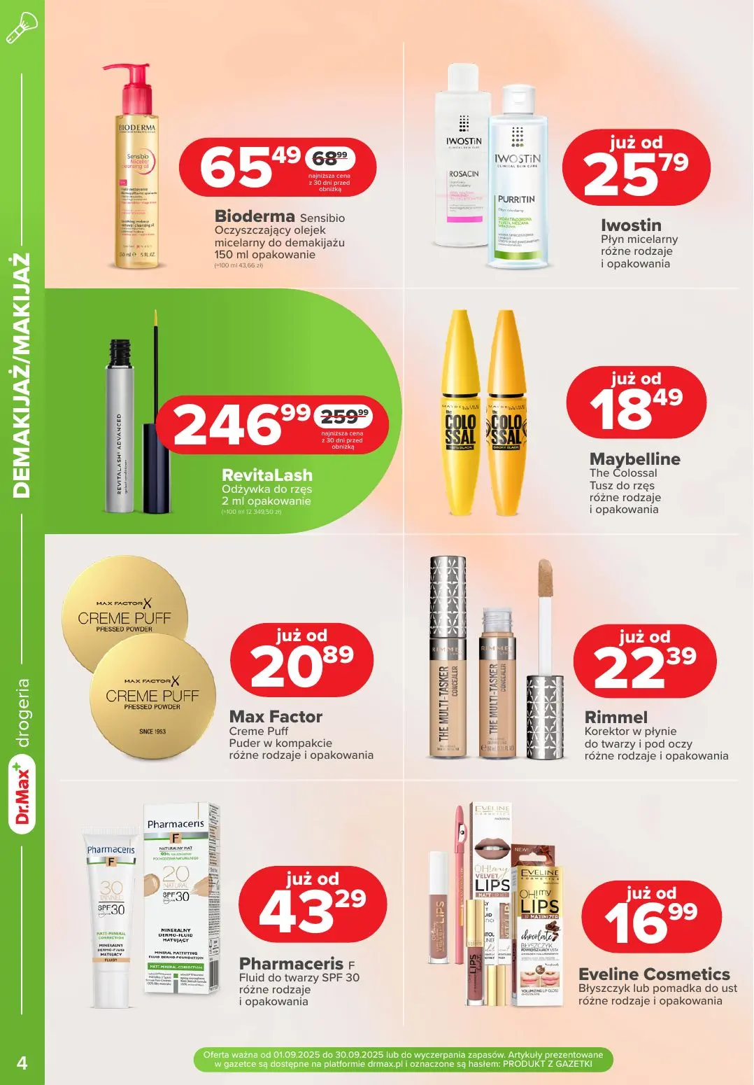 gazetka promocyjna Dr.Max Drogeria MAXymalne PROMOCJE urodzinowe! - Strona 4
