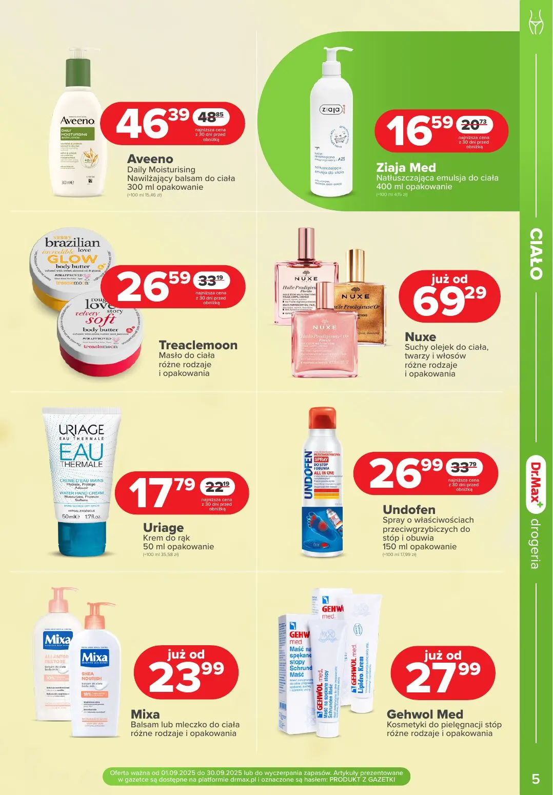 gazetka promocyjna Dr.Max Drogeria MAXymalne PROMOCJE urodzinowe! - Strona 5