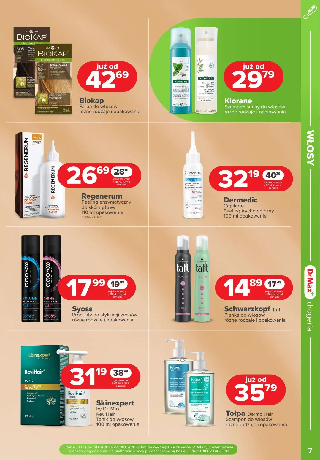 gazetka promocyjna Dr.Max Drogeria MAXymalne PROMOCJE urodzinowe! - Strona 7