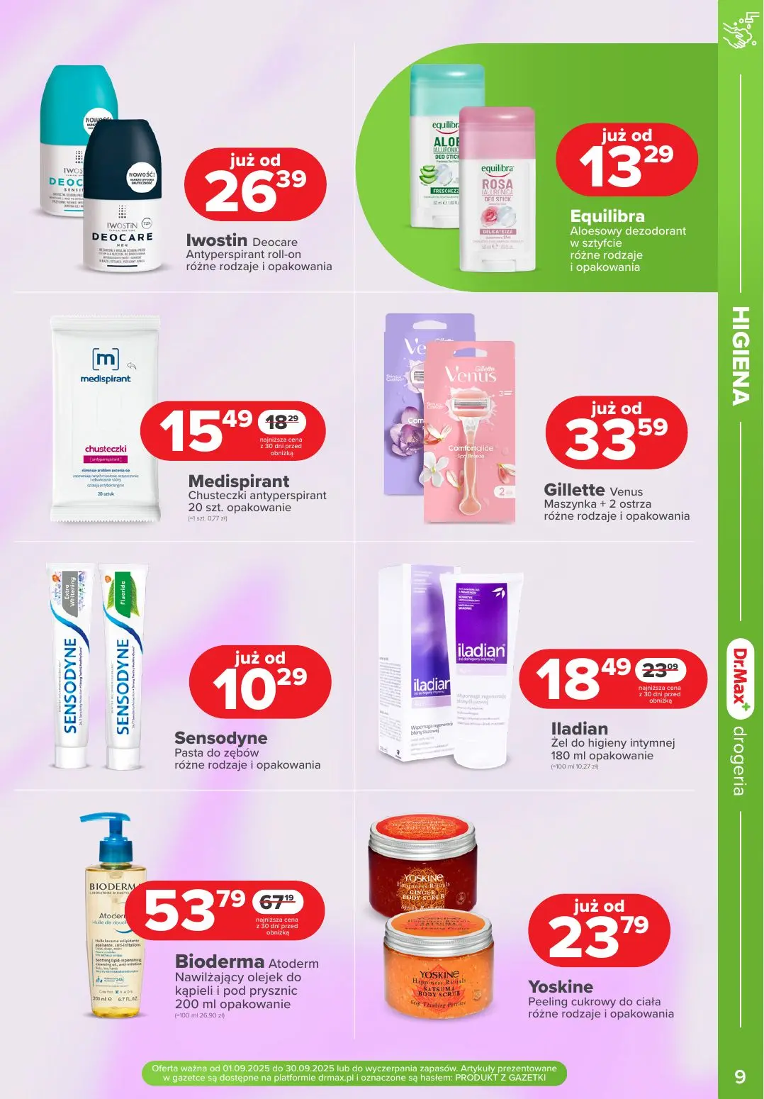 gazetka promocyjna Dr.Max Drogeria MAXymalne PROMOCJE urodzinowe! - Strona 9