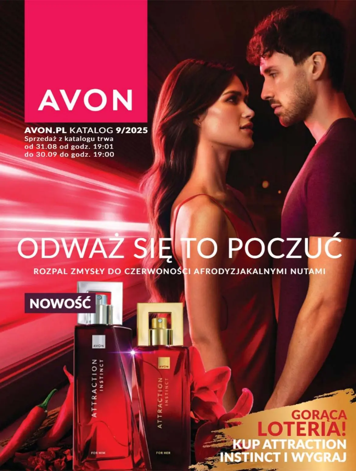 gazetka promocyjna AVON Odważ się to poczuć - Strona 1