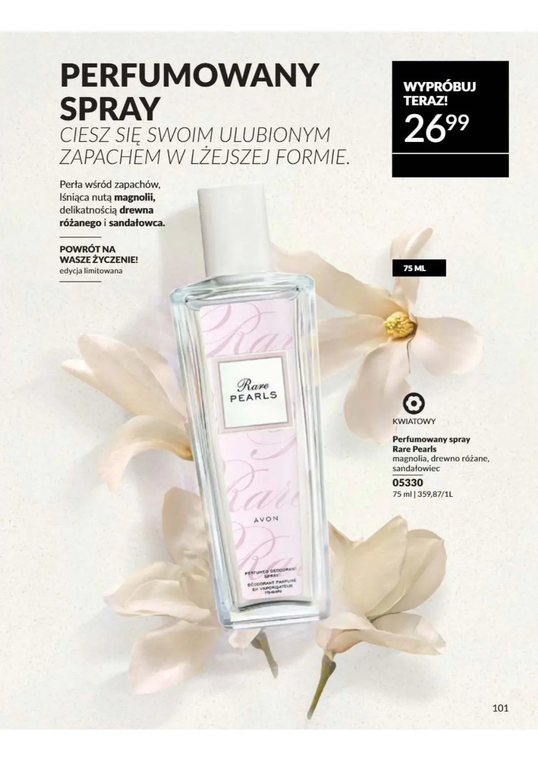 gazetka promocyjna AVON Odważ się to poczuć - Strona 101