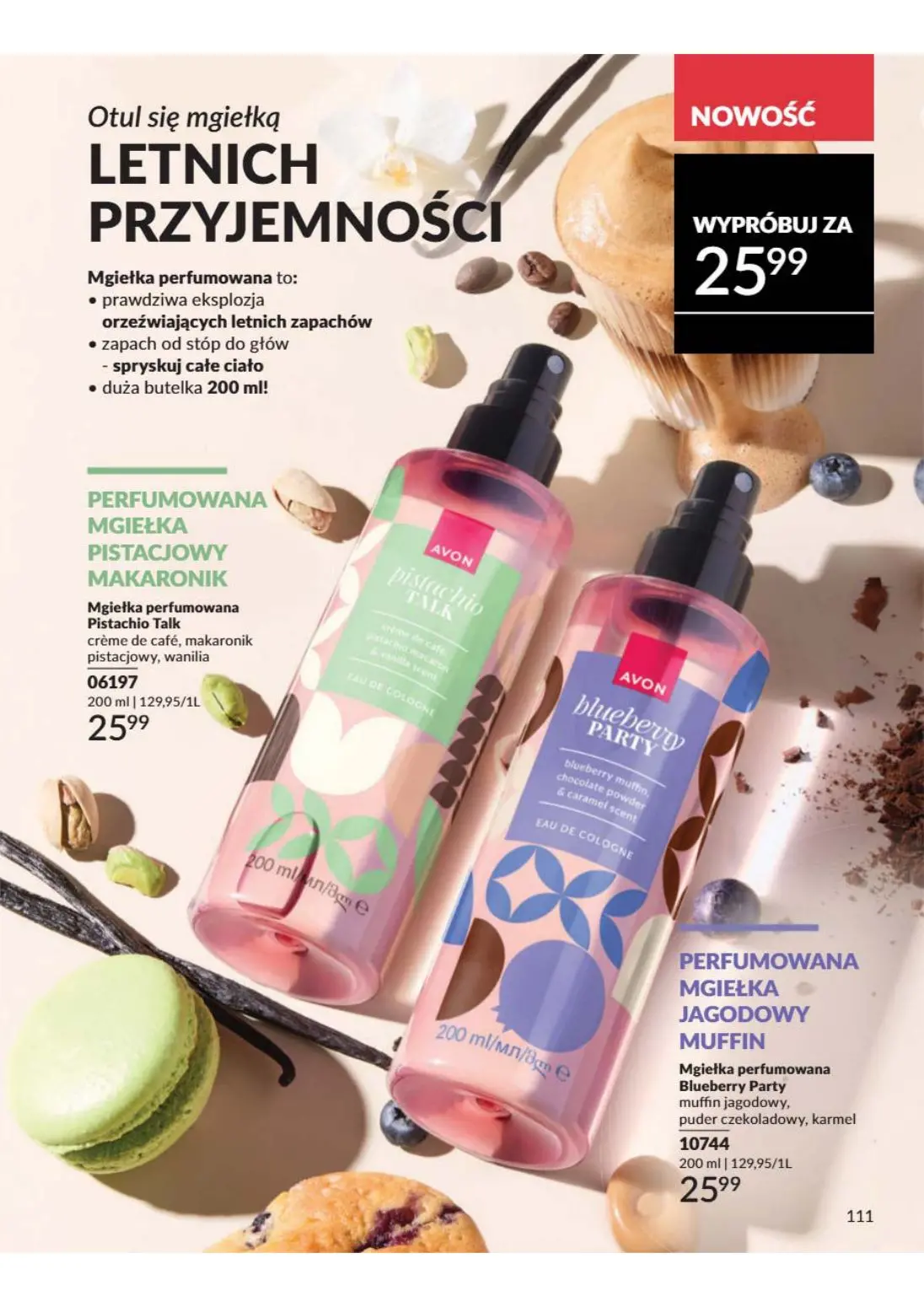 gazetka promocyjna AVON Odważ się to poczuć - Strona 111
