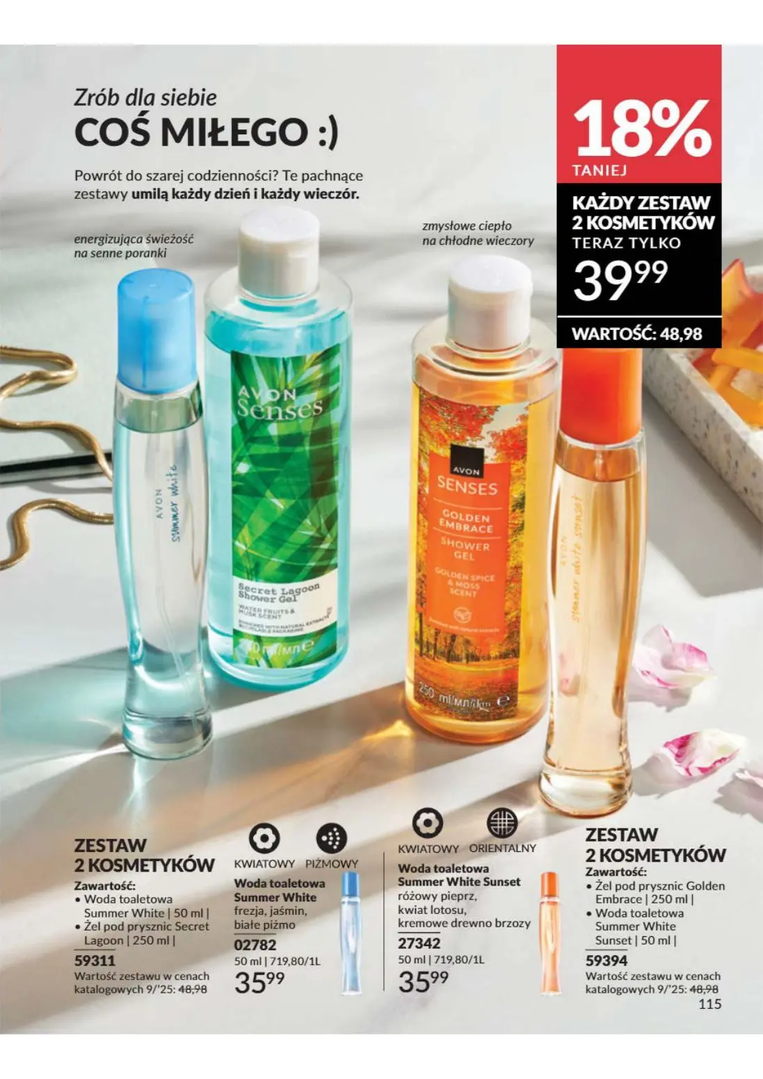 gazetka promocyjna AVON Odważ się to poczuć - Strona 115