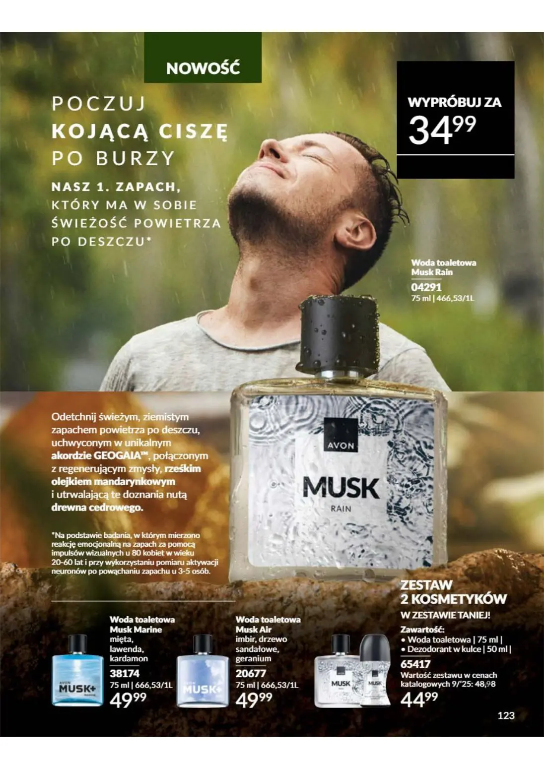 gazetka promocyjna AVON Odważ się to poczuć - Strona 123