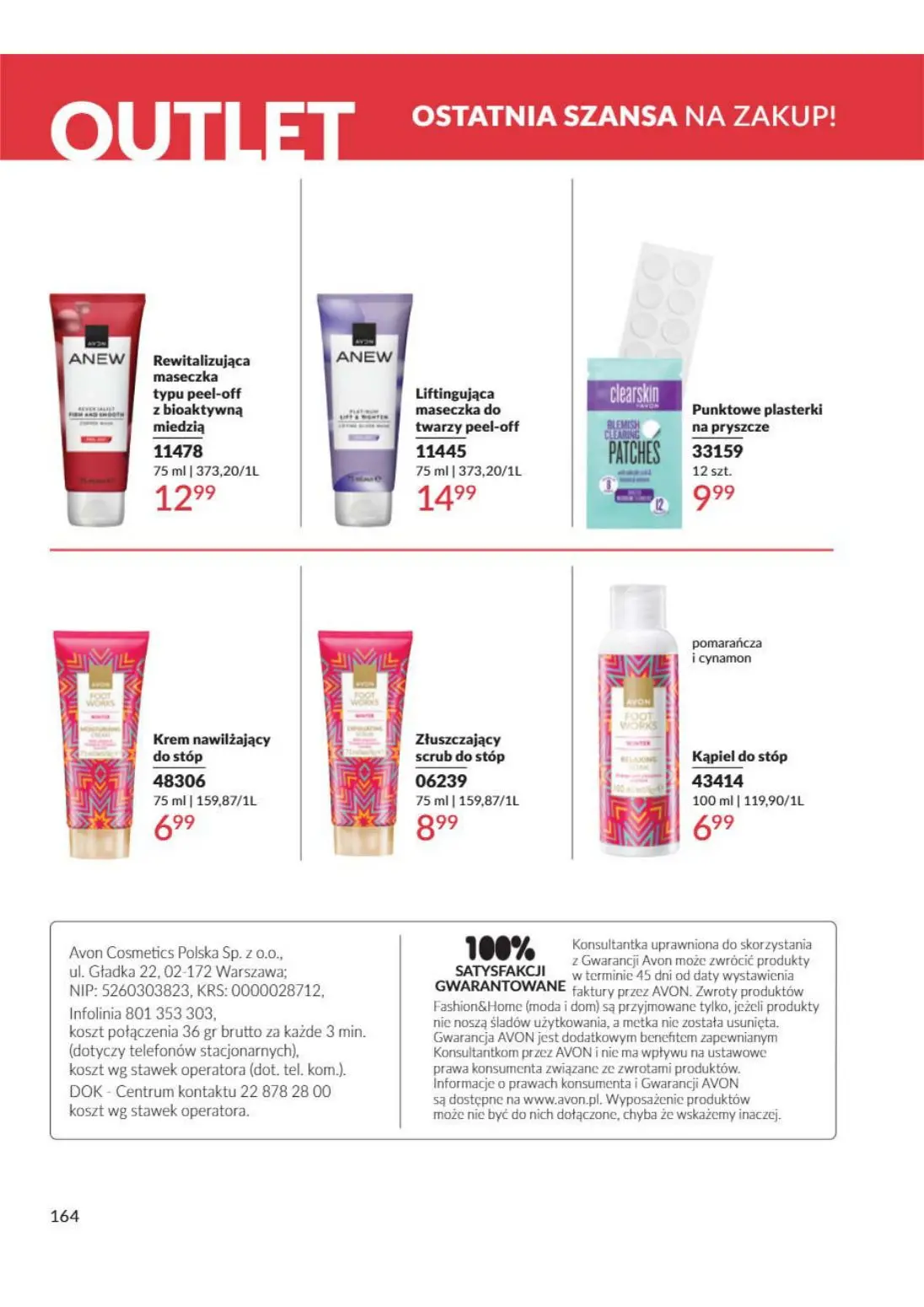 gazetka promocyjna AVON Odważ się to poczuć - Strona 164