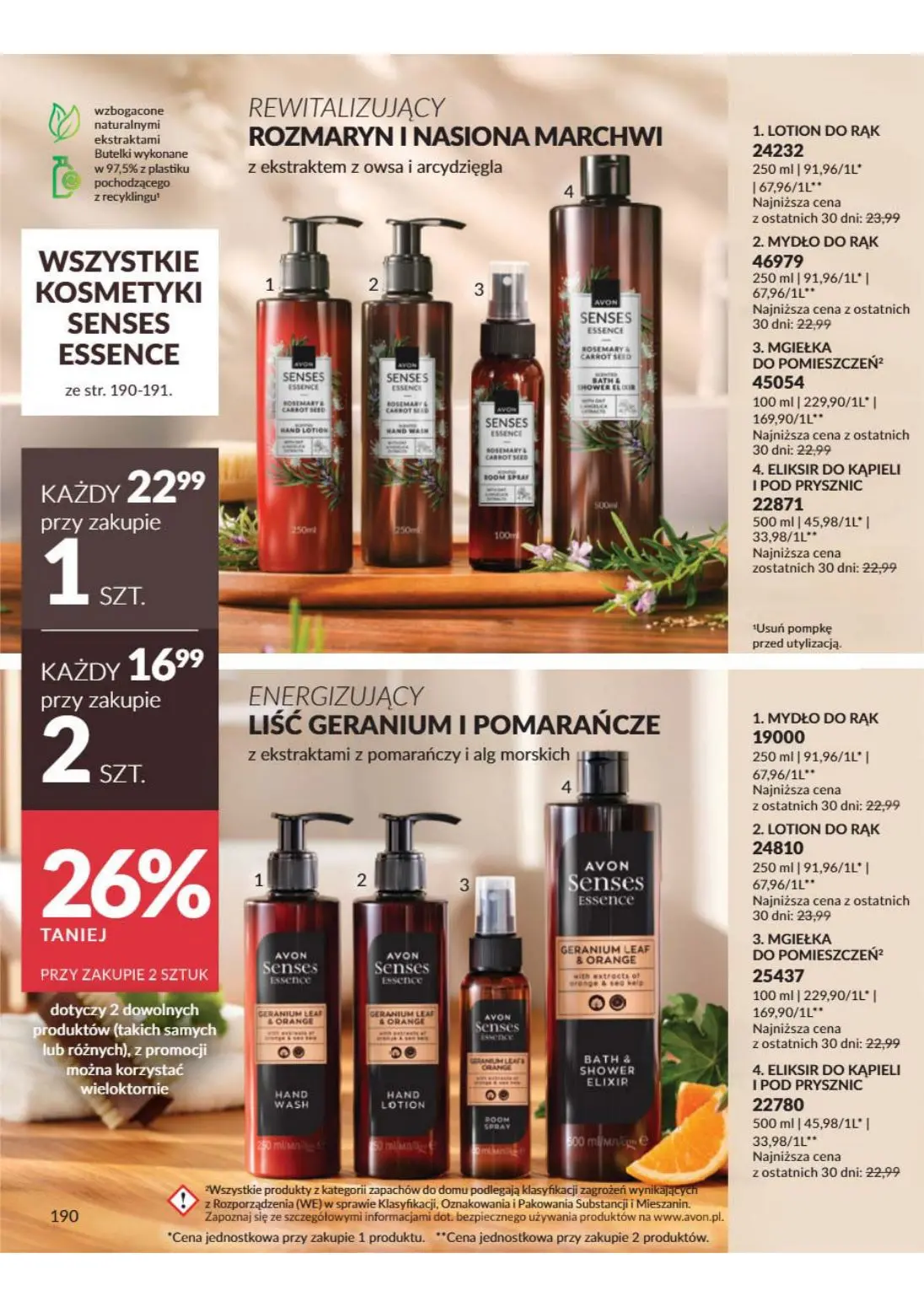 gazetka promocyjna AVON Odważ się to poczuć - Strona 190